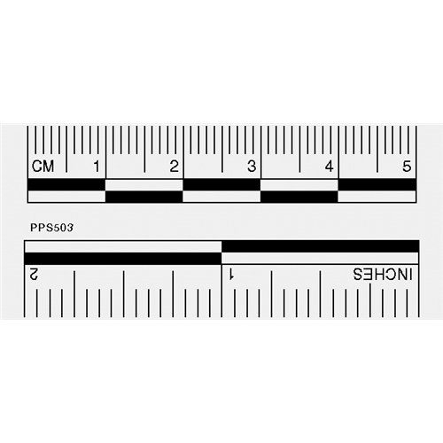 Photo Evidence Reference Scale Labels