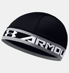 Under Armour -  Black/White Moisture Wicking Skull Wrap Cap