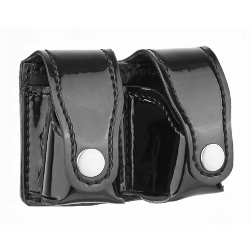 Hi-Gloss Leather Revolver Speed Loader Holders