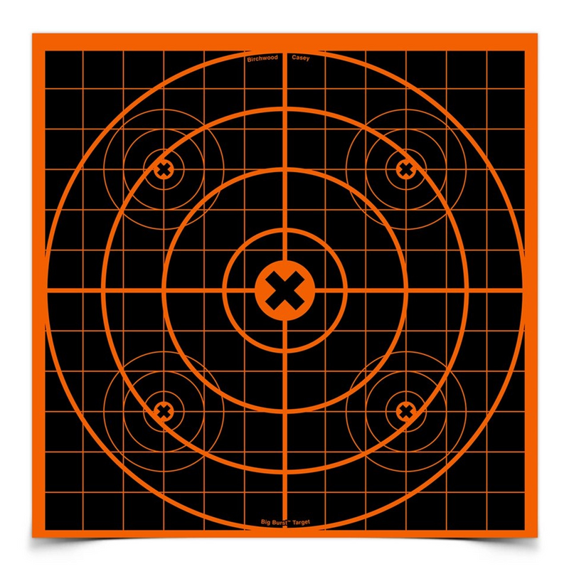 Big Burst 12 Inch Sight-In Target, 3 Targets