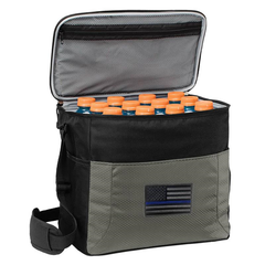 Thin Blue Line 24 Can Cooler, Subdued
