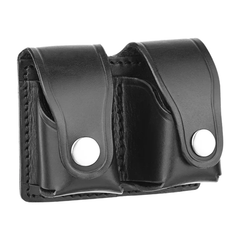 Plain Leather Revolver Speed Loader Holders