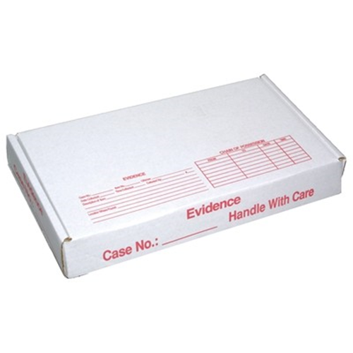 Misc Evidence Boxes (14 3/4'' x 7 7/8'' x 2 1/4'') - Set of 25