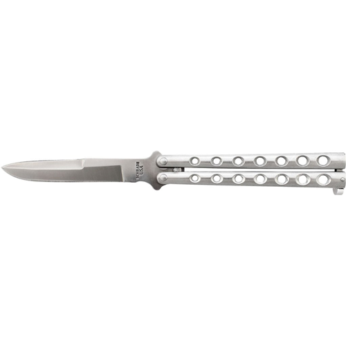 Manilla Folder, USA Made, D2 Steel, Stainless Steel Handles, Double Edged, No Ship CA, NY, MA