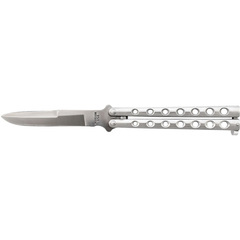 Manilla Folder, USA Made, D2 Steel, Stainless Steel Handles, Double Edged, No Ship CA, NY, MA