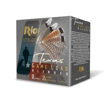 Rio Texas Game Blended HV Lead Load Shotshells 12ga 2-3/4