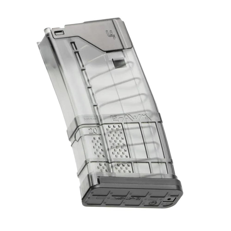 Lancer L5AWM Gen 2 Rifle Magazine Smoke .223/5.56 20/rd