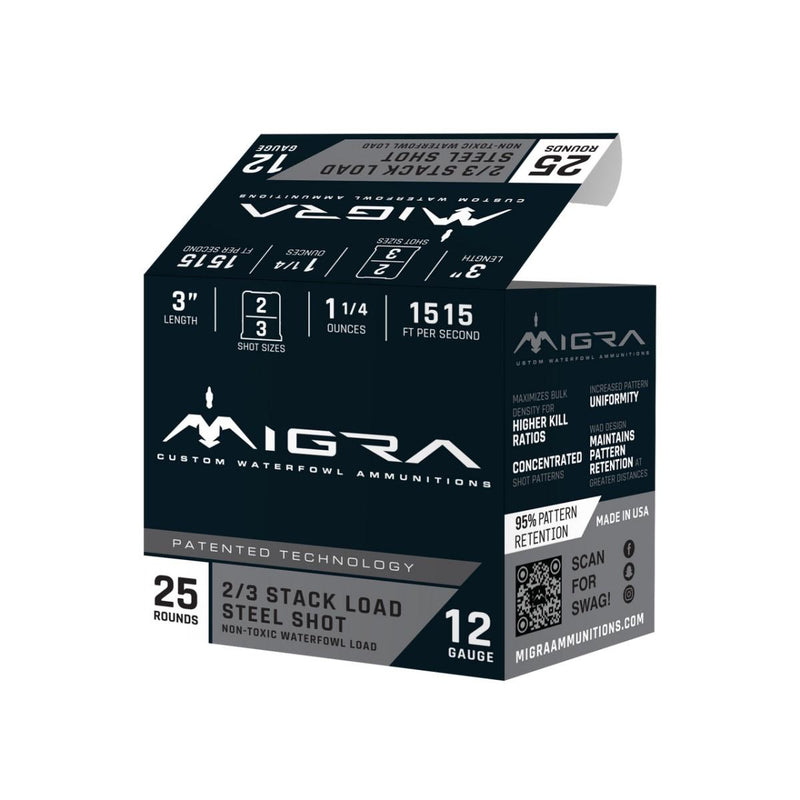 Migra Ammunition Stack Shotshell 12ga 3