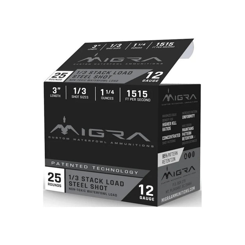 Migra Ammunition Stack Shotshell 12ga 3