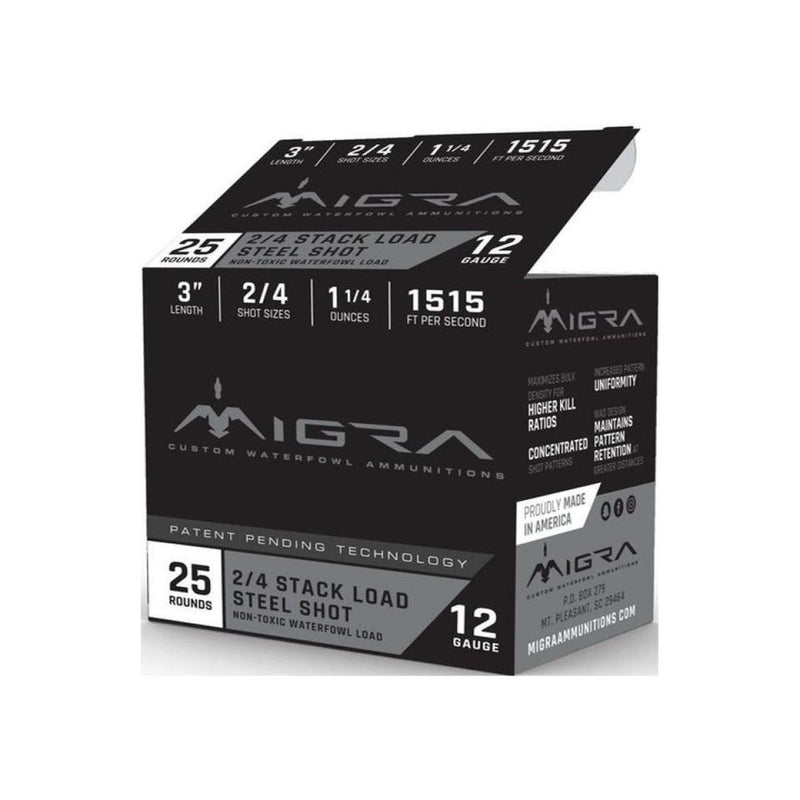 Migra Ammunition Stack Shotshell 12ga 3