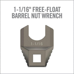 Real Avid Master-Fit�1-1/16'' Free-Float Barrel Nut Wrench