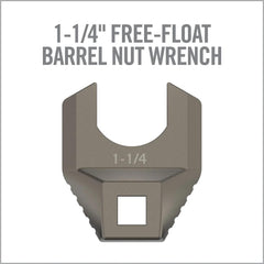 Real Avid Master-Fit�1-1/4'' Free-Float Barrel Nut Wrench