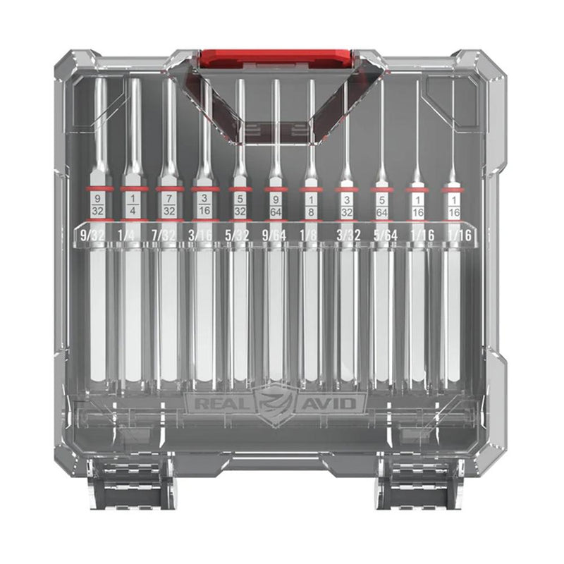 Real Avid Accu-Punch 11-Piece Standard Pin Punch Set