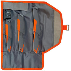 Outdoor Edge Vantex 4-Piece Roll Pack Knife Kit with 3 Blades