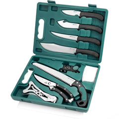 Outdoor Edge Game-Pro 10-Piece Game Processing Knife Set