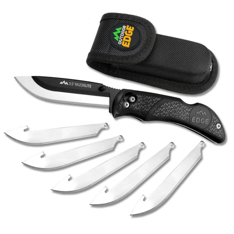 Outdoor Edge RazorPro L Replaceable Blade Hunting Knife 3-1/2