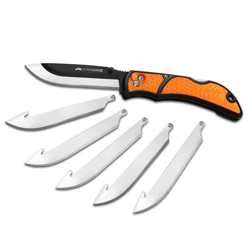 Outdoor Edge RazorEDC Lite Replaceable Blade Folding Knife 3-1/2