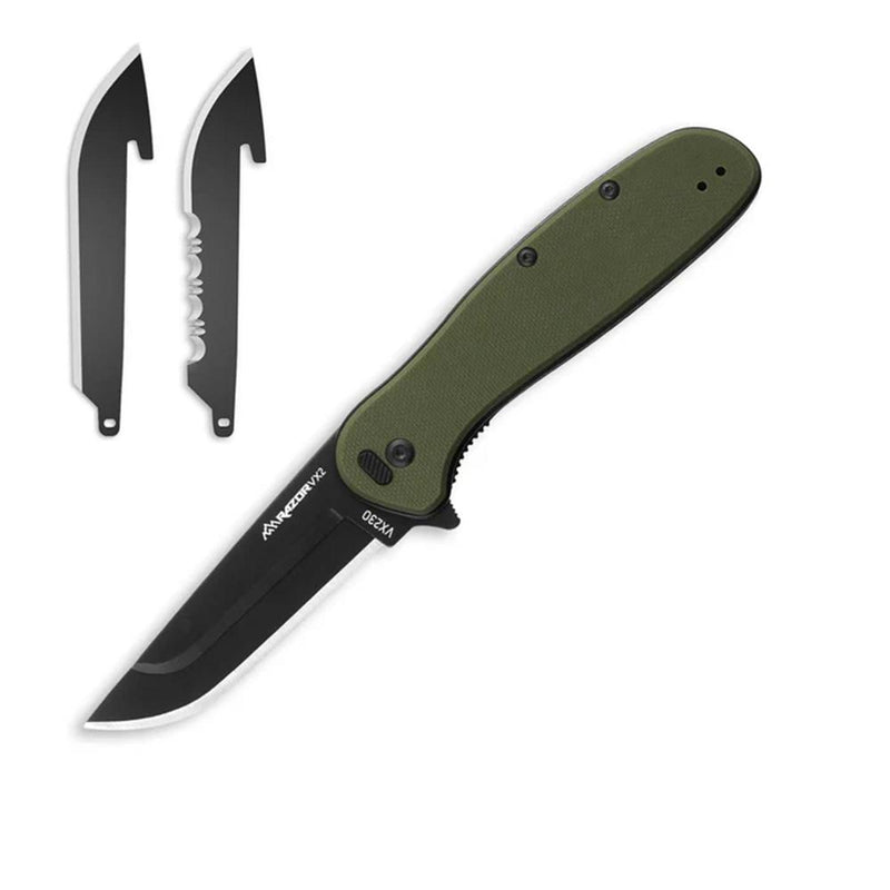 Outdoor Edge Razor VX2 Replaceable Blade Folding Knife 3
