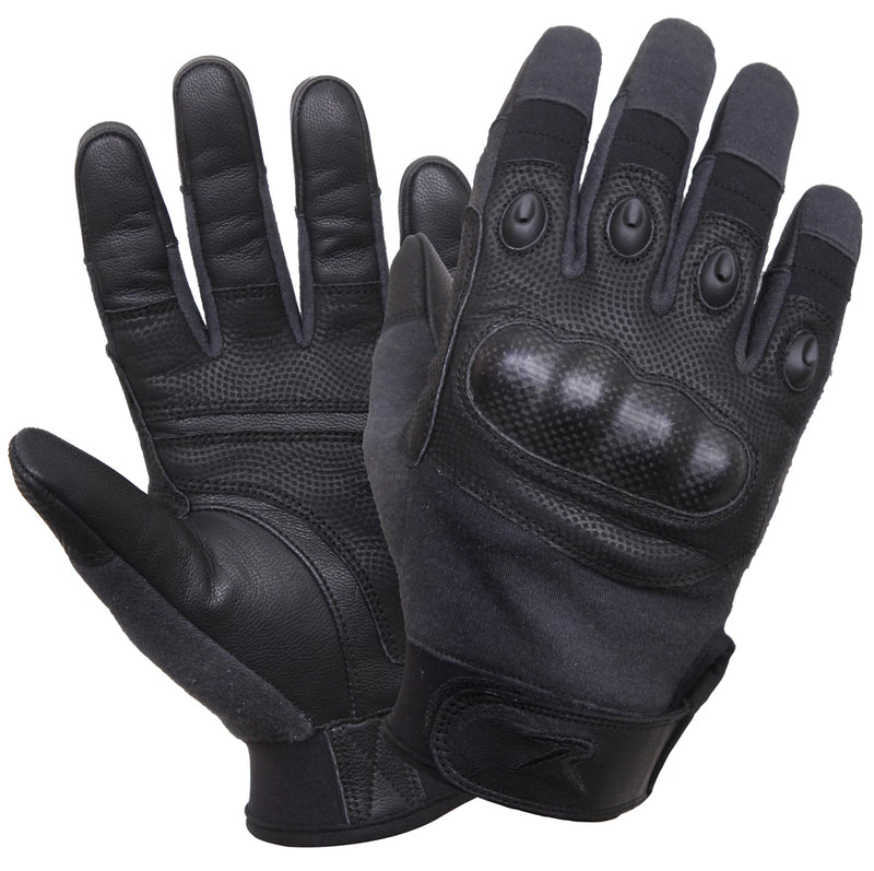 Rothco Carbon Fiber Hard Knuckle Cut/Fire-Resistant Gloves