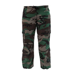 Rothco Womens Unwashed Camo Paratrooper Fatigue Pants