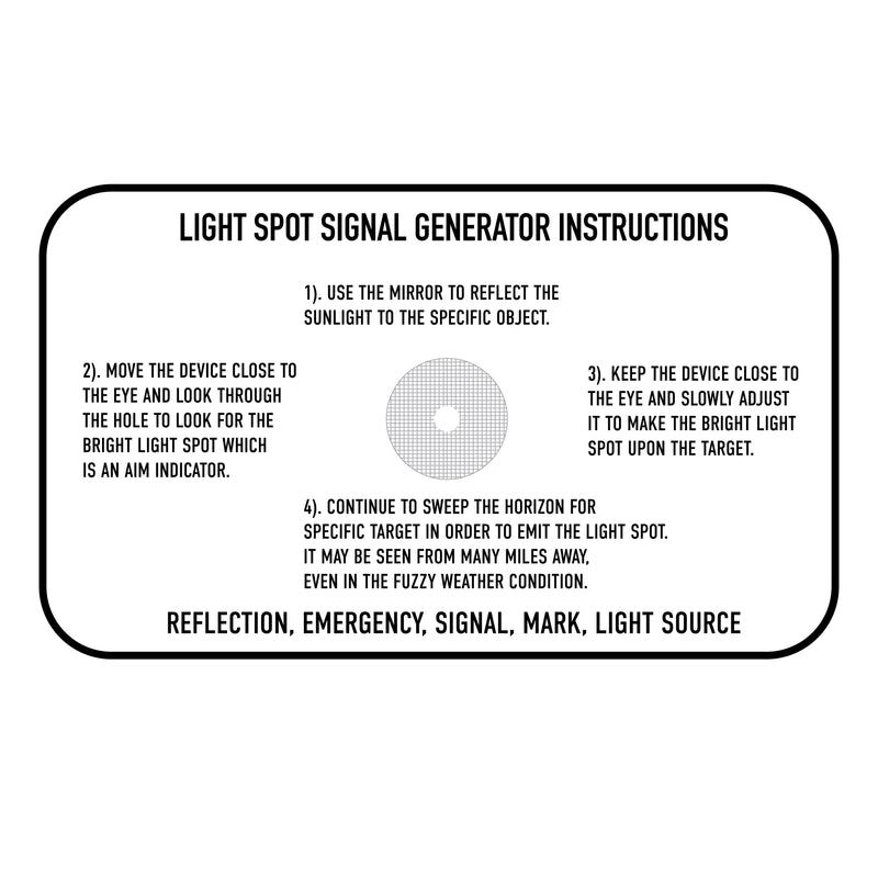 Rothco Signal Mirrors
