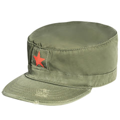 Rothco Vintage Fatigue Cap w/ Red Star