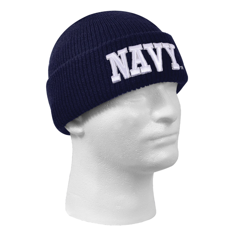 Rothco Deluxe Navy Embroidered Watch Cap