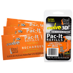 Dead Down Wind 3D+ Pac-It Field Spray Refills 3 pk.