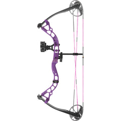 Diamond Atomic Bow Package Purple 12-24 in. 29 lbs. LH