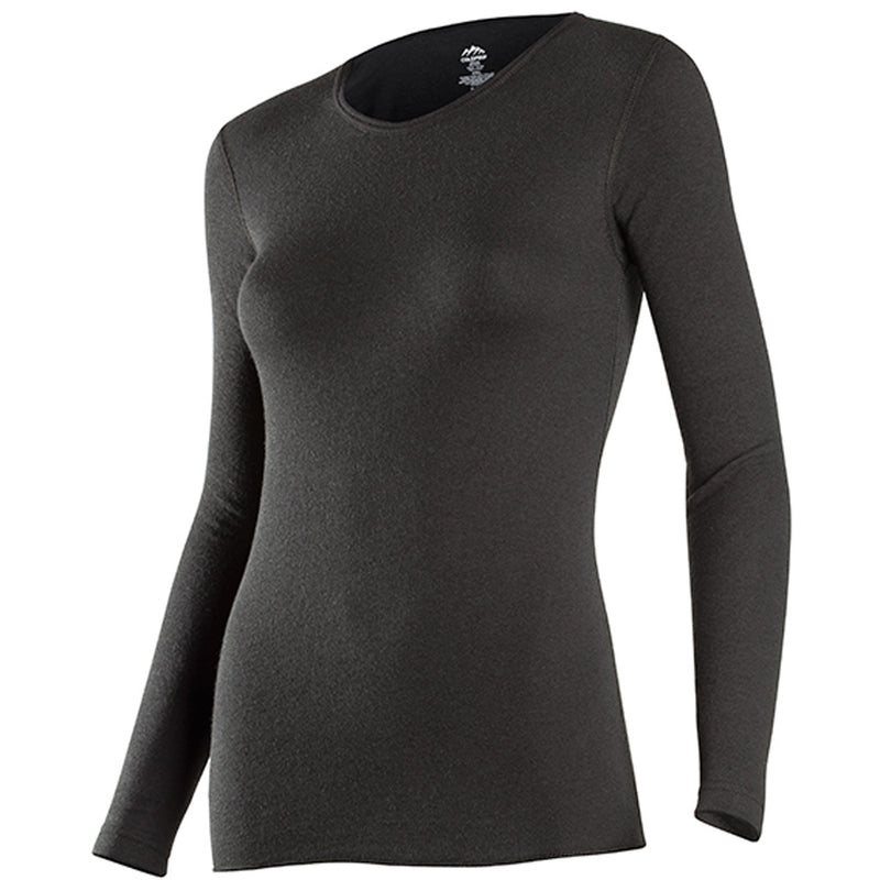ColdPruf Women's Basic Crew Baselayer Black XL