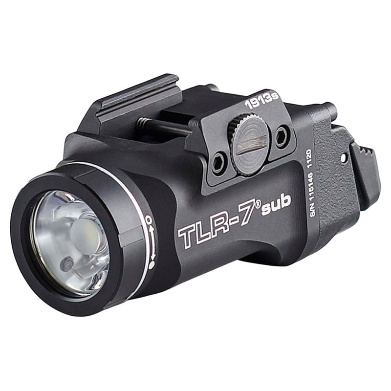 Streamlight TLR-7sub Weapon Light Black 500 Lumens Fits Short 1913 Rail