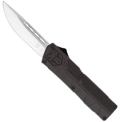 CobraTec Lightweight OTF Knife Dual Action OTF Blade Black