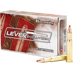 Hornady LEVERevolution Rifle Ammo 30-30 Win 160 gr. Flex Tip eXpanding 20 rd.