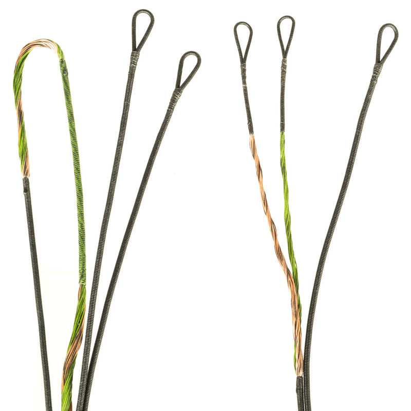 FirstString Premium String Kit Green/Brown Bowtech Tomcat
