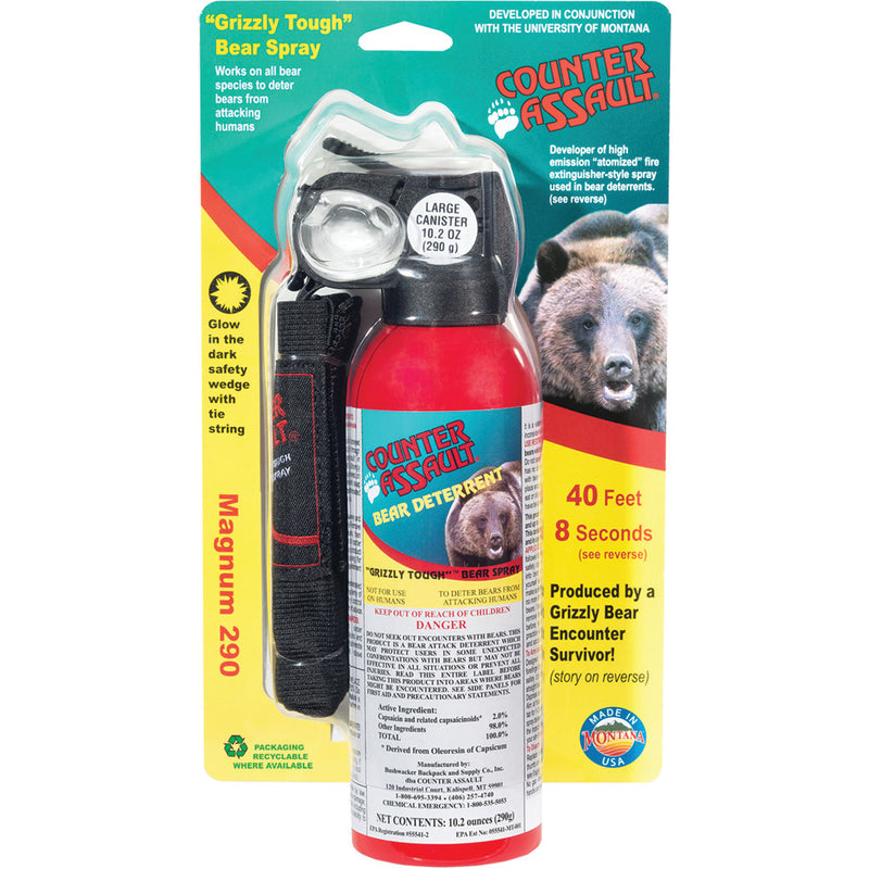 Counter Assault Bear Deterrent w/Holster 10.2 oz.