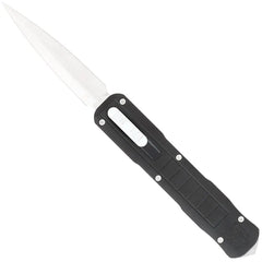 CobraTec Raptor Dagger OTF Knife OTF Double Sided Blade Black