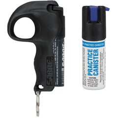 Sabre Easy Aim Pepper Spray w/Practice Spray Black
