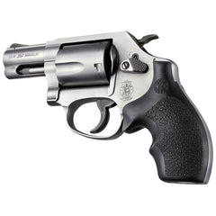 Hogue Overmolded Rubber Bantam Grip S&W J Frame Revolvers Black