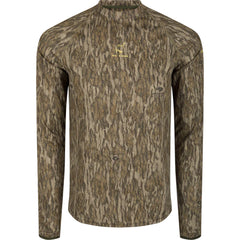 Drake Ol' Tom Mens Early Bird LS Performance Crew MO Bottomland Large