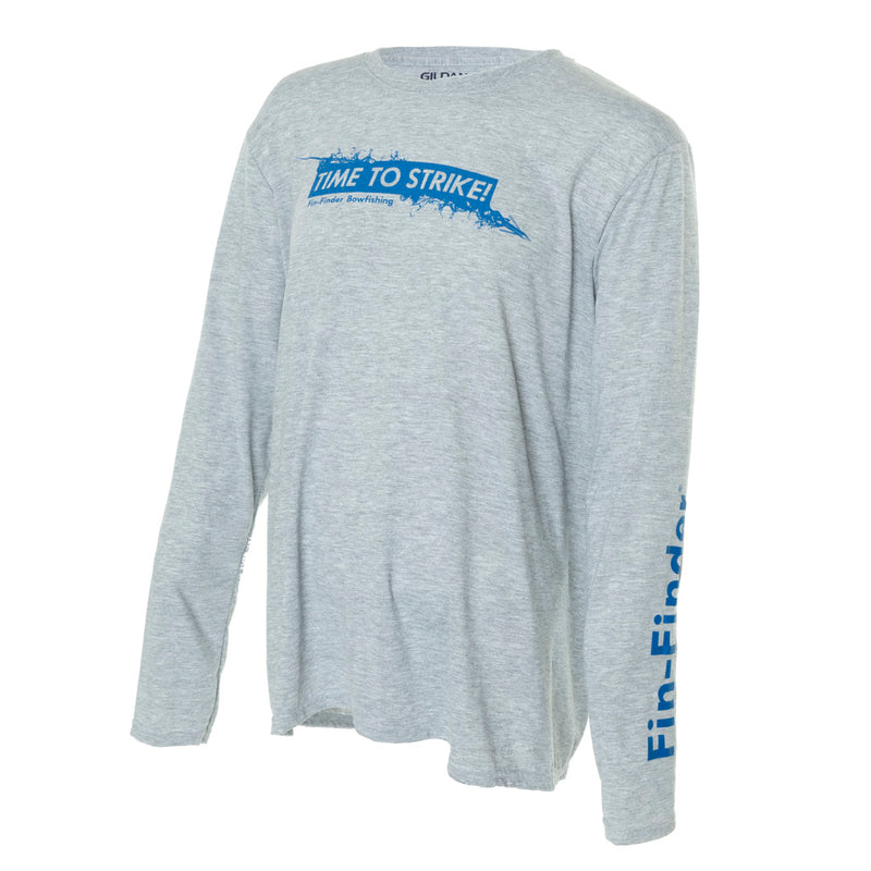 Fin-Finder Time to Strike Long Sleeve Performance Shirt Medium