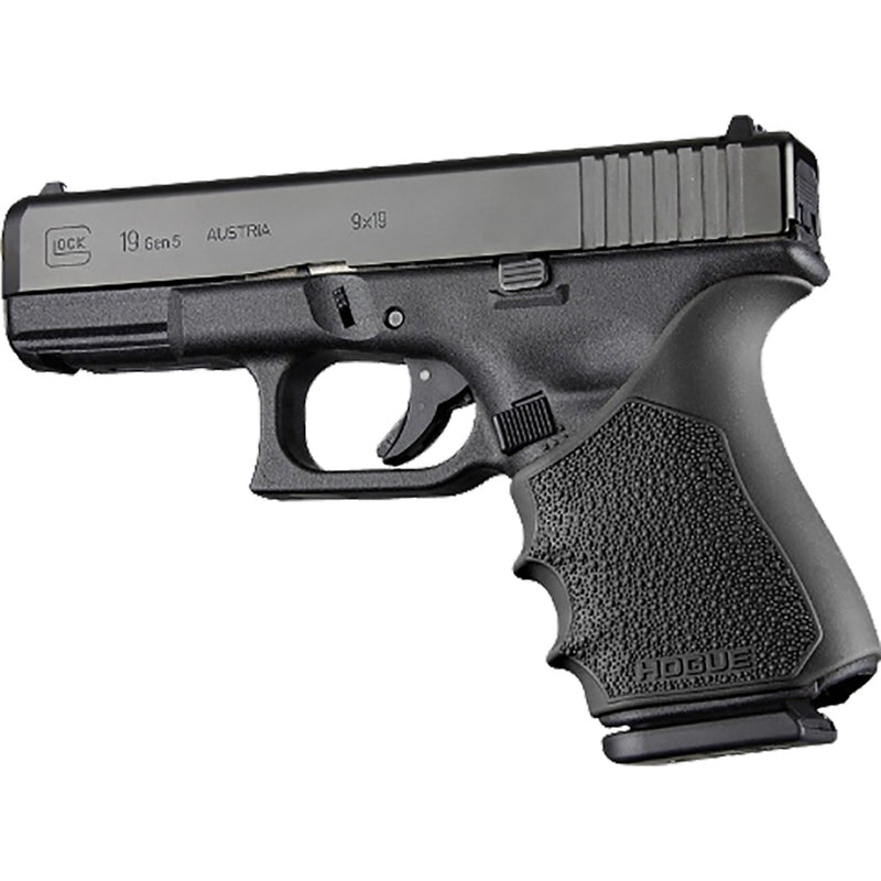 Hogue HandAll Beavertail Grip Sleeve Black Glock 19/23/32/38 Gen 1-2-5