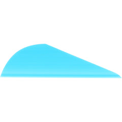 TAC Vanes Summit Vanes Turquoise 2 in. 100 pk.