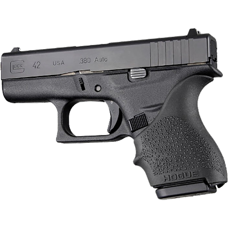 Hogue HandAll Beavertail Grip Sleeve Black Glock 42/43