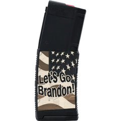 Black Rain Ordnance Lasered AR15 Magazine LGB Flag 30 rd.
