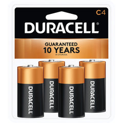 Duracell Coppertop Batteries C 4 pk.