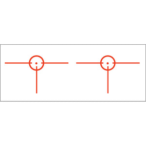 Gunstar Tactical 3D 1 Reticle Orange — Archery Scope Reticle