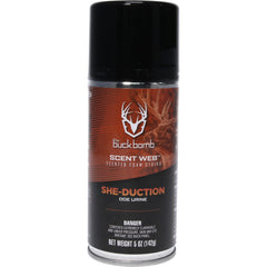 Buck Bomb Scent Web Foam Spray She Duction Doe Urine
