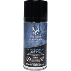 Buck Bomb Scent Web Foam Spray Scrape Venom