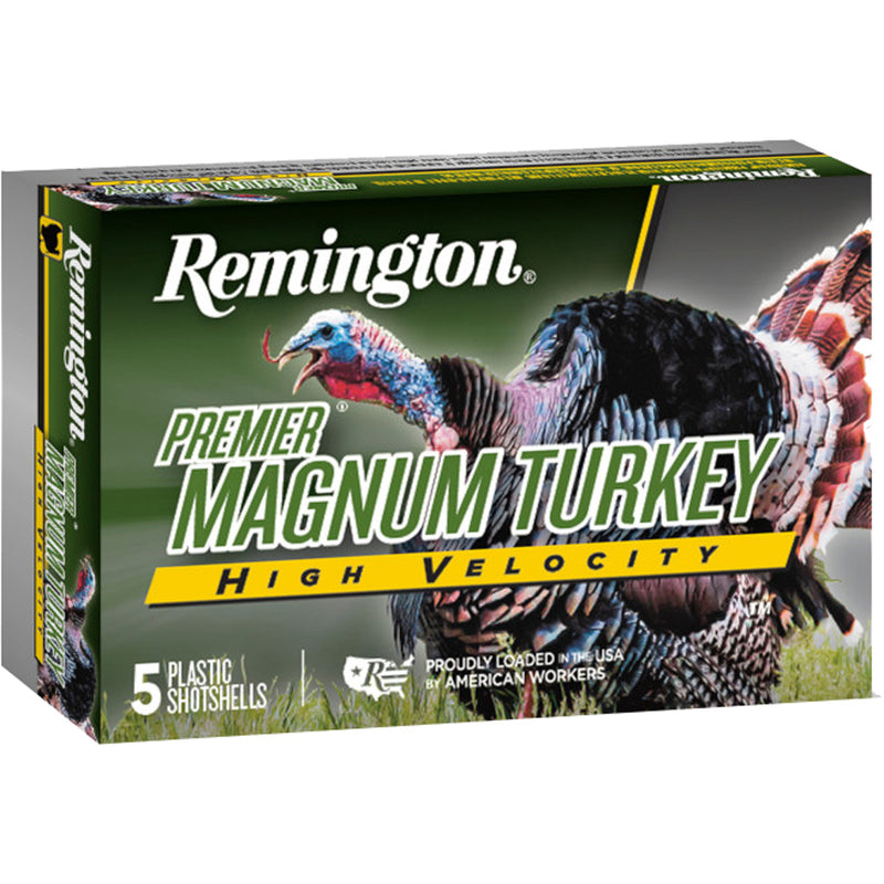 Remington Premier High Velocity Magnum Turkey Load 12 ga. 3.5 in. 2 oz. 5 Shot 5 rd.
