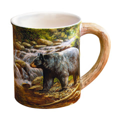 Wild Wings Sculpted Mug Shadow of the Forest Bear